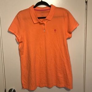 NWOT Lilly Pulitzer Island Polo Size XL Orange